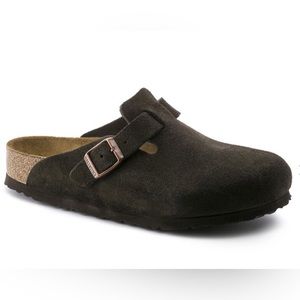 Birkenstock, Brown Suede